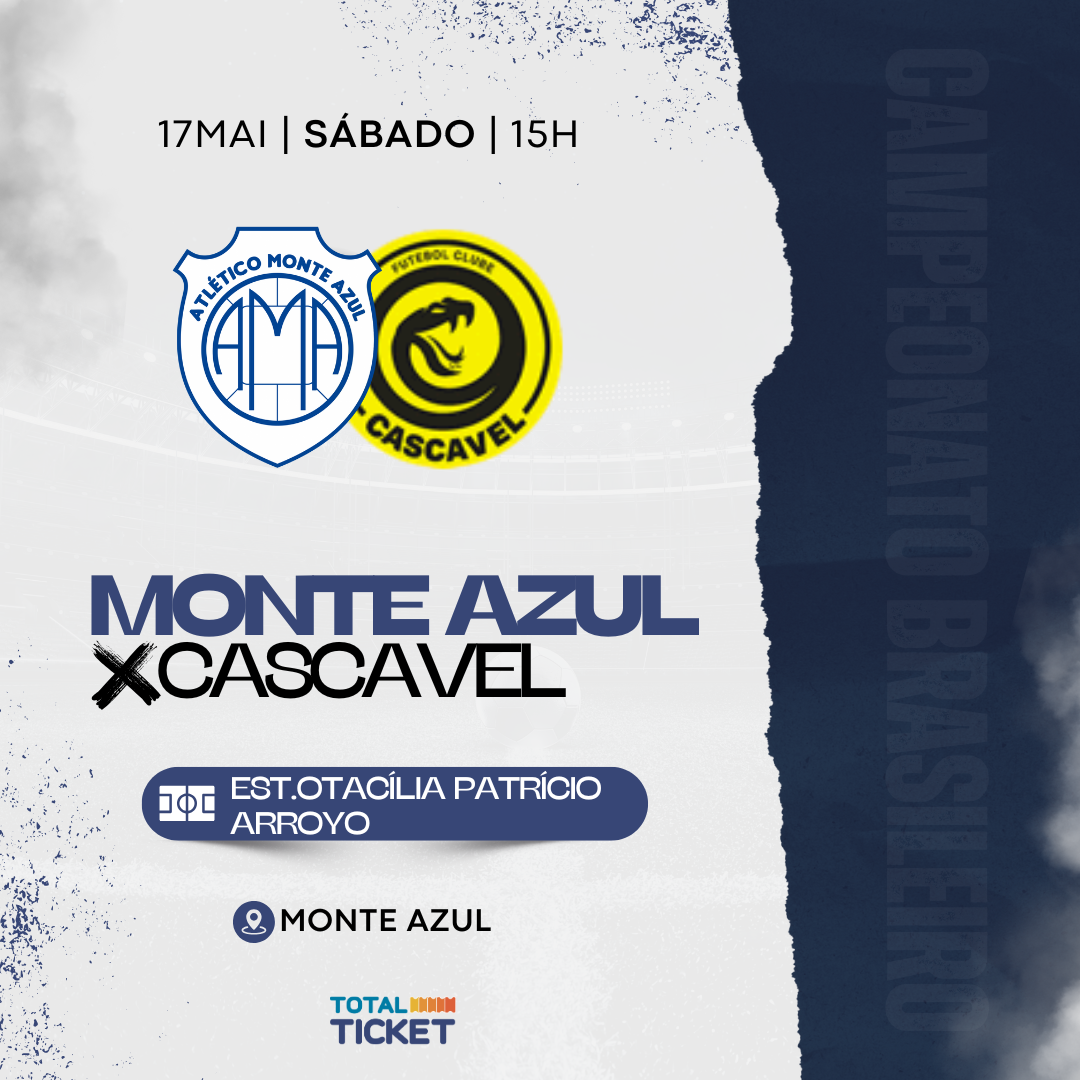 MONTE AZUL X CASCAVÉL