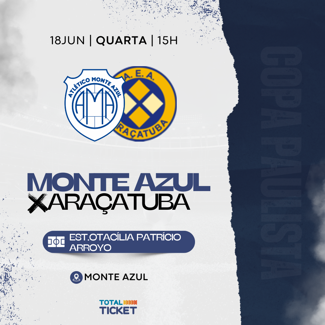 MONTE AZUL X ARAÇATUBA