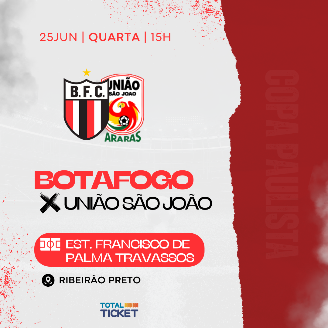 BOTAFOGO  X UNIÃO SÃO JOÃO