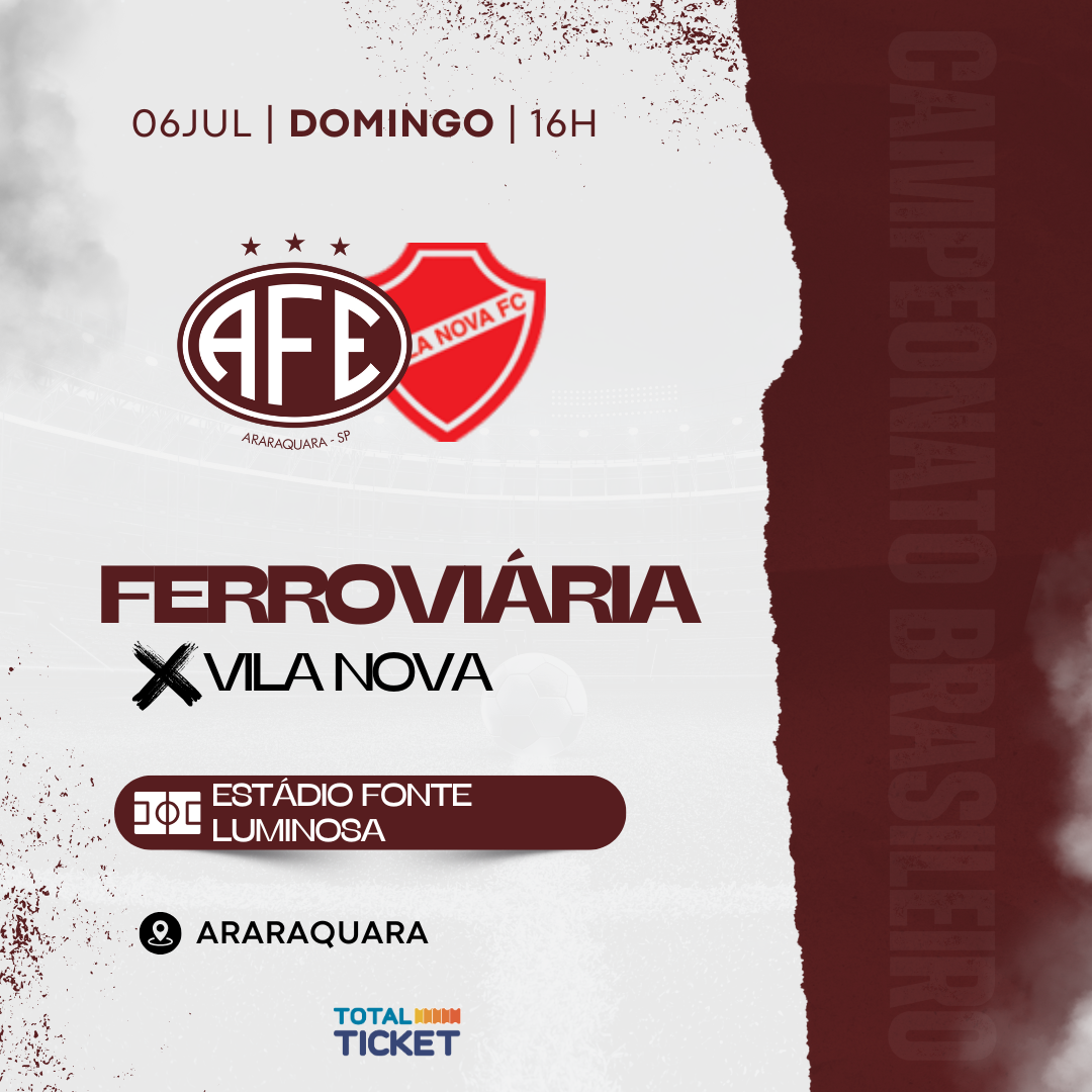 FERROVIÁRIA X VILA NOVA (GO)