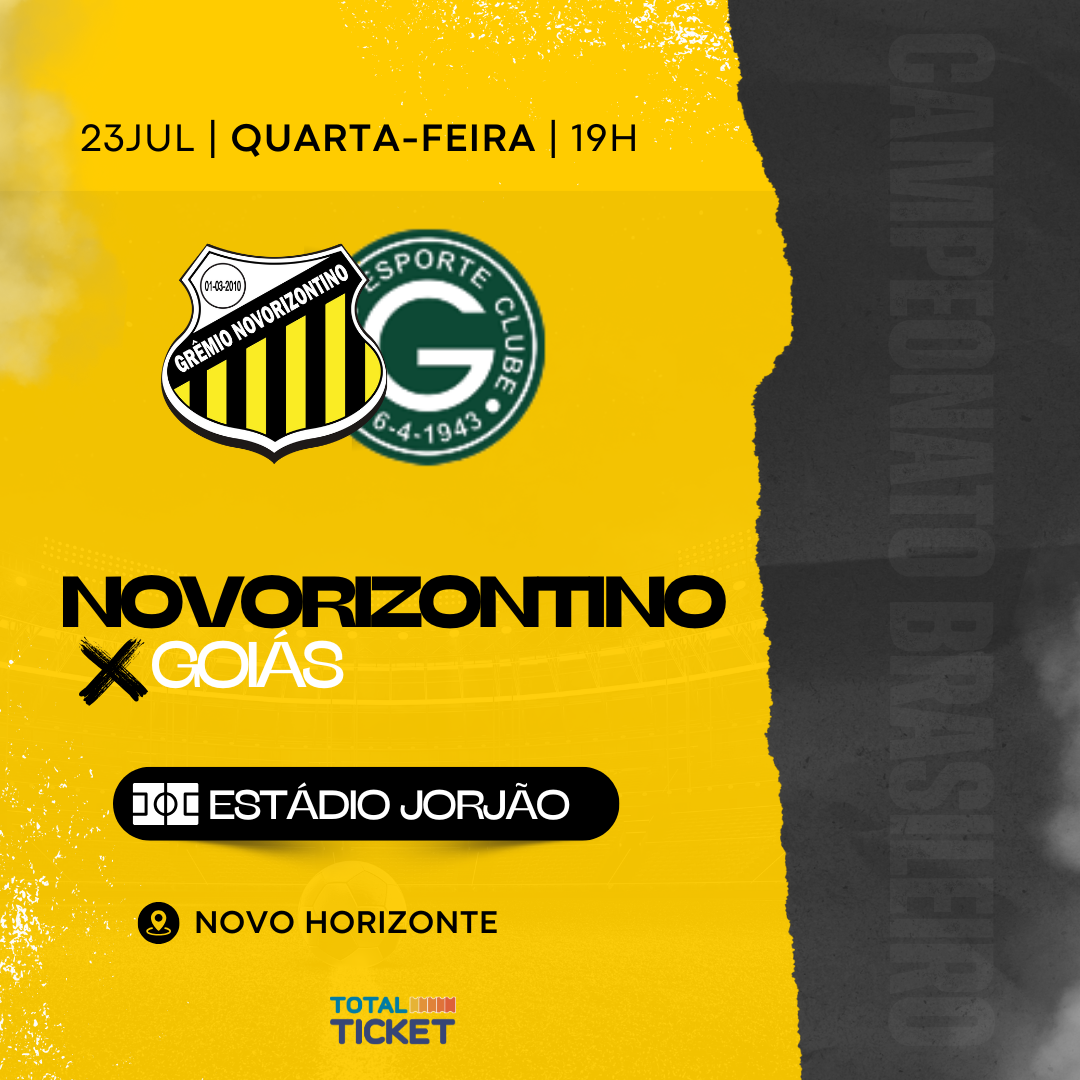 NOVORIZONTINO X GOIÁS (GO)