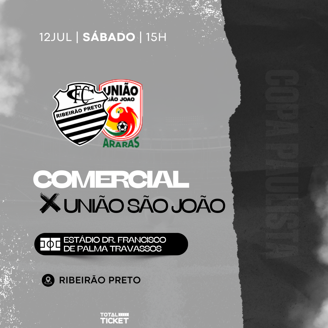 COMERCIAL X UNIÃO SÃO JOÃO
