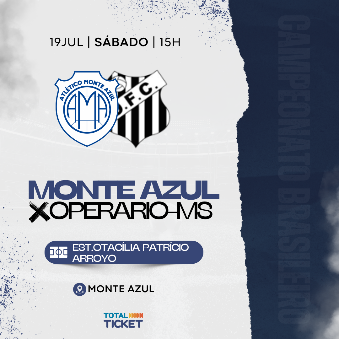 MONTE AZUL X OPERÁRIO - MS