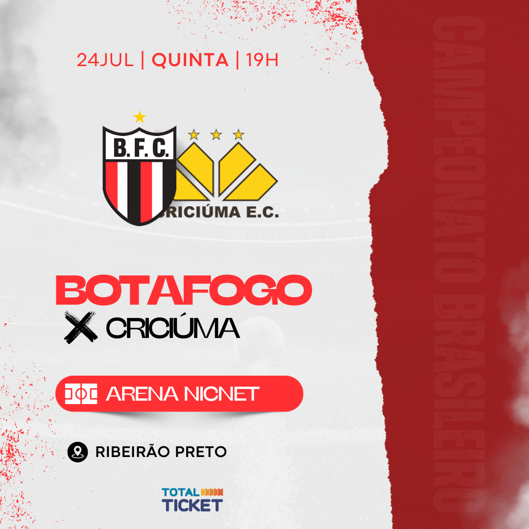 BOTAFOGO  X CRICIÚMA