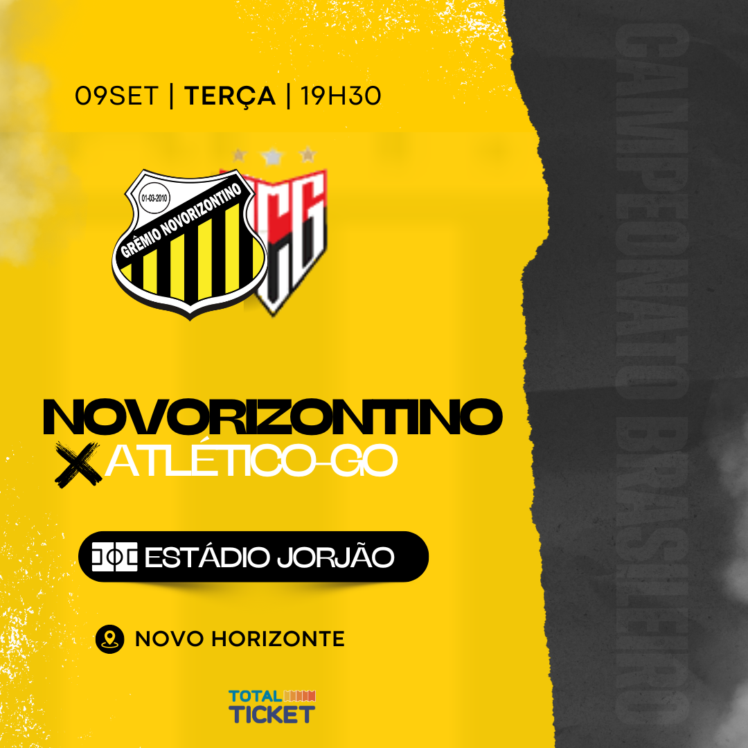 NOVORIZONTINO X ATLÉTICO - GO
