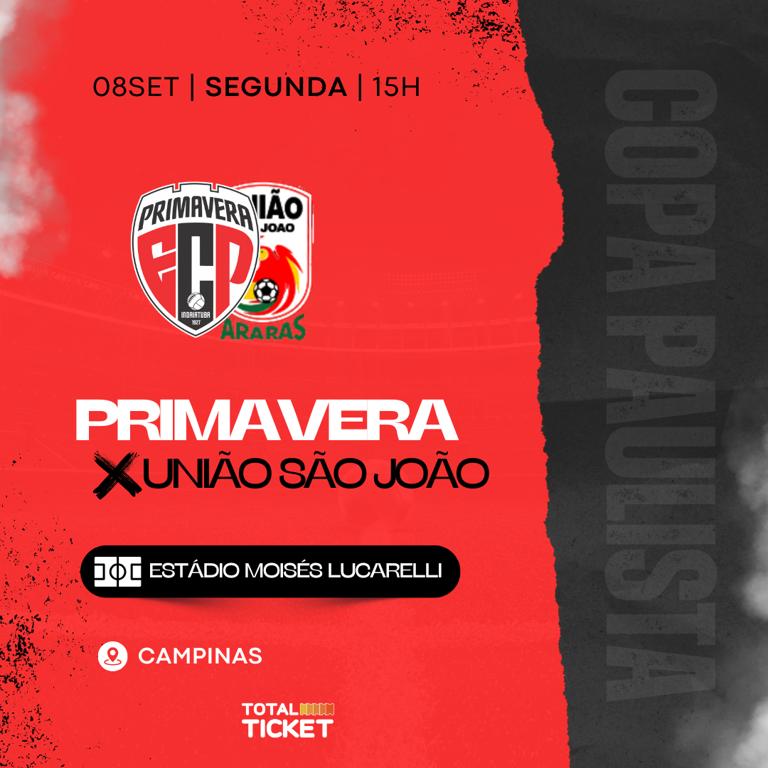 PRIMAVERA X UNIÃO SÃO JOÃO