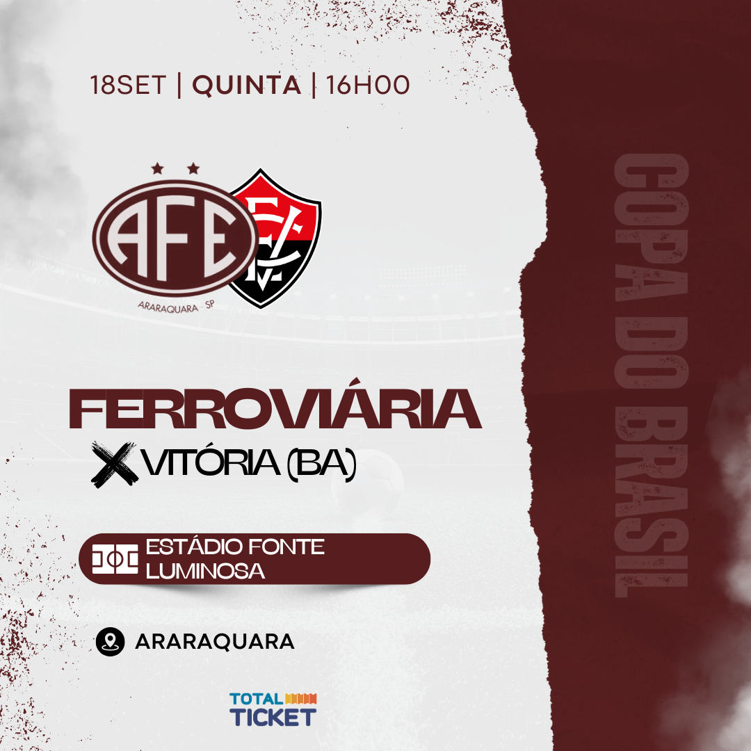 FERROVIARIA X VITÓRIA (BA)
