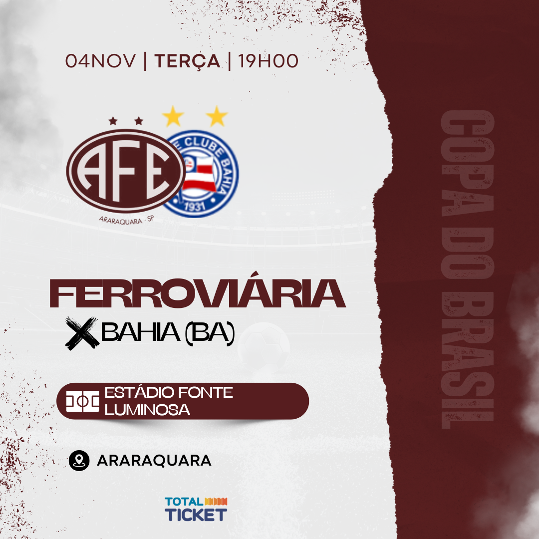 FERROVIÁRIA X BAHIA (BA)