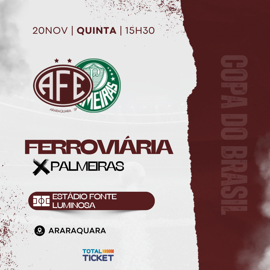 FERROVIÁRIA X PALMEIRAS