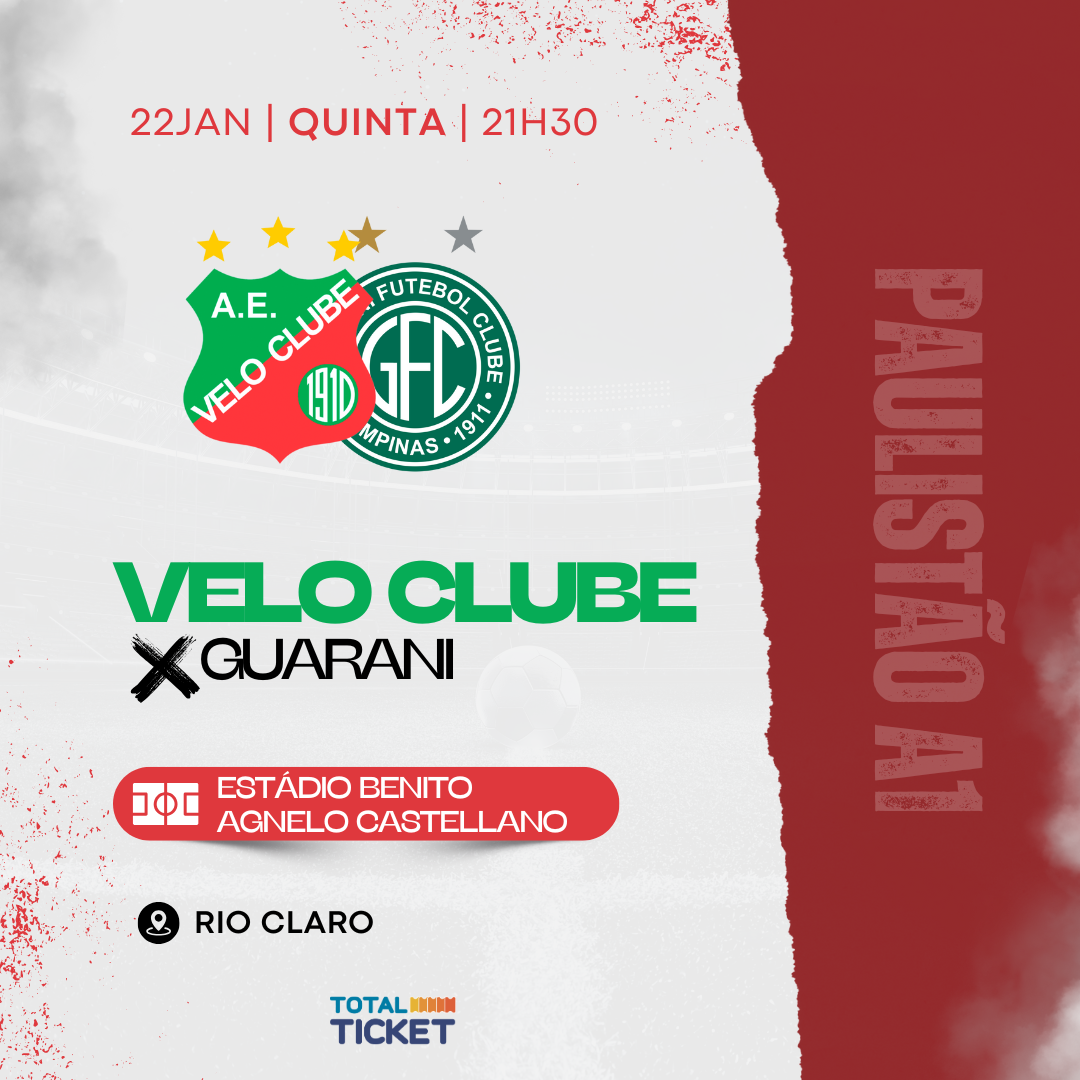 VELO CLUBE X GUARANI 