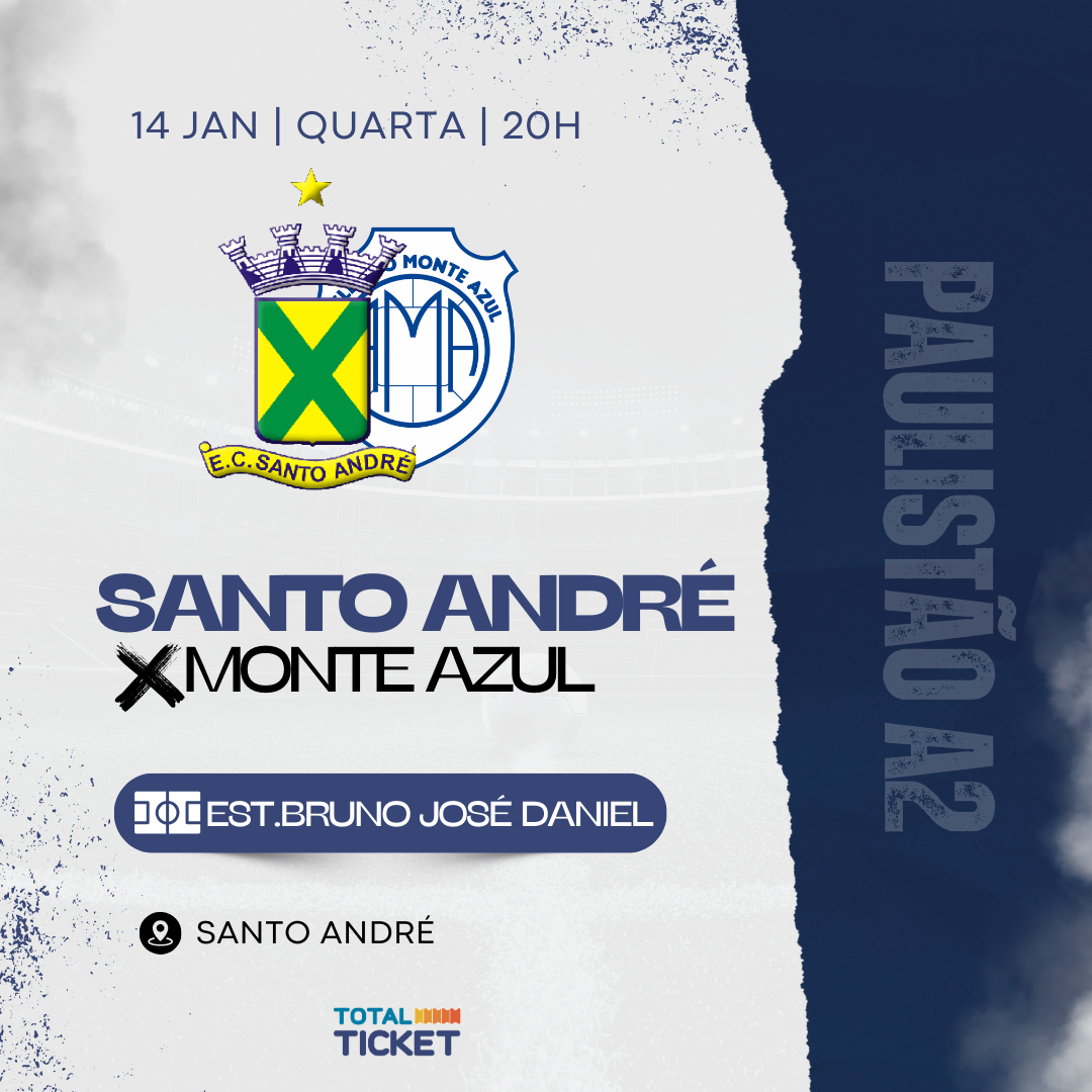 SANTO ANDRÉ X MONTE AZUL