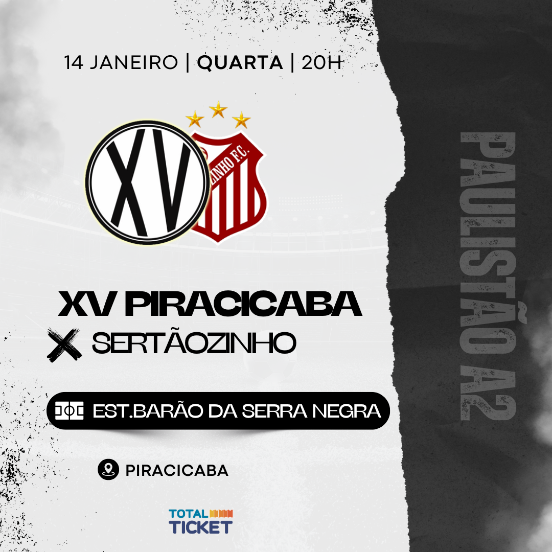 XV DE PIRACICABA X SERTÃOZINHO