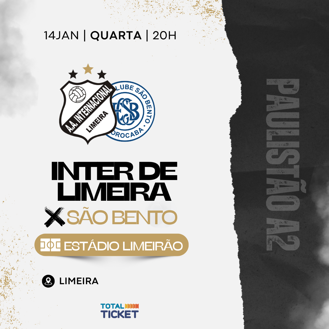 INTER DE LIMEIRA X SÃO BENTO