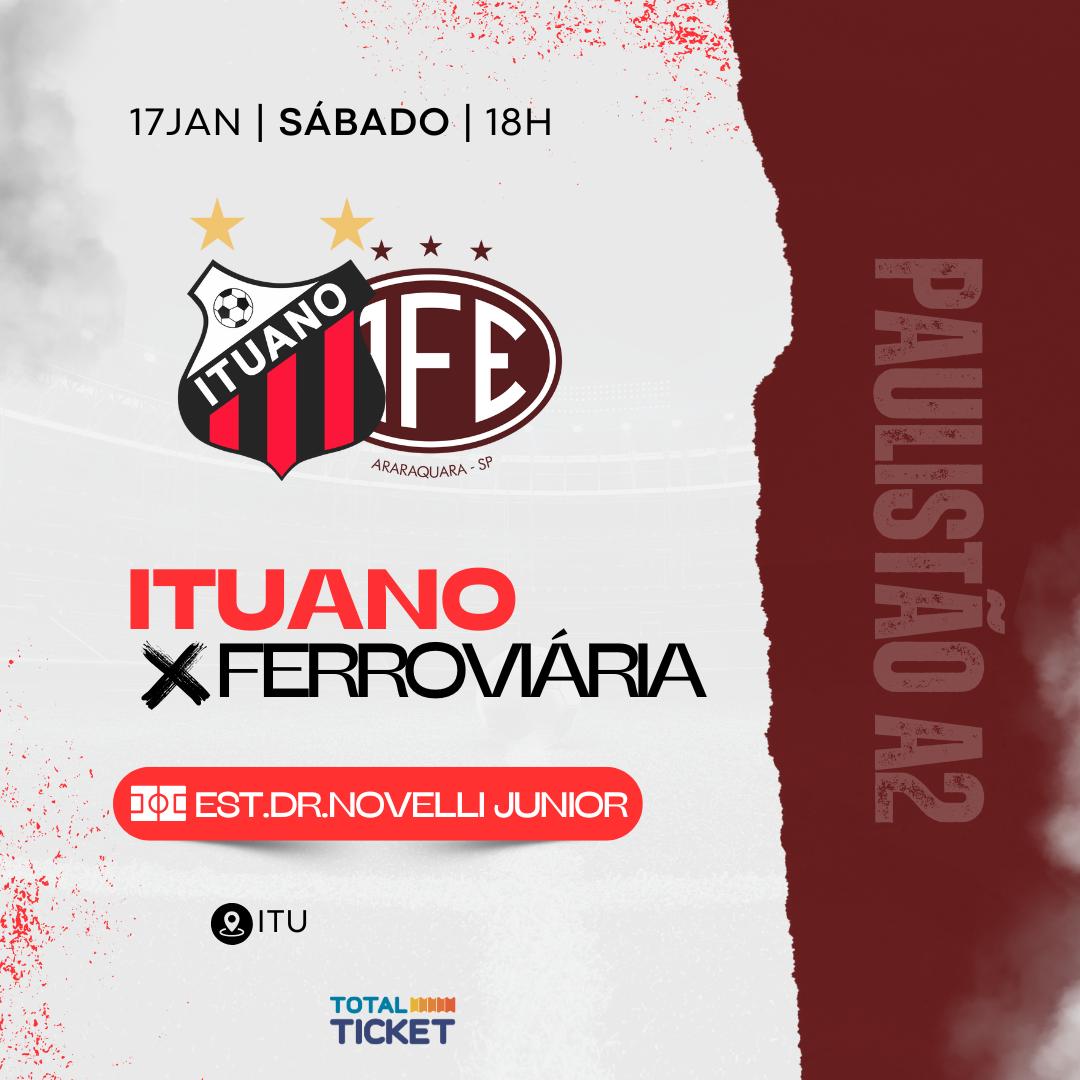 ITUANO X FERROVIARIA