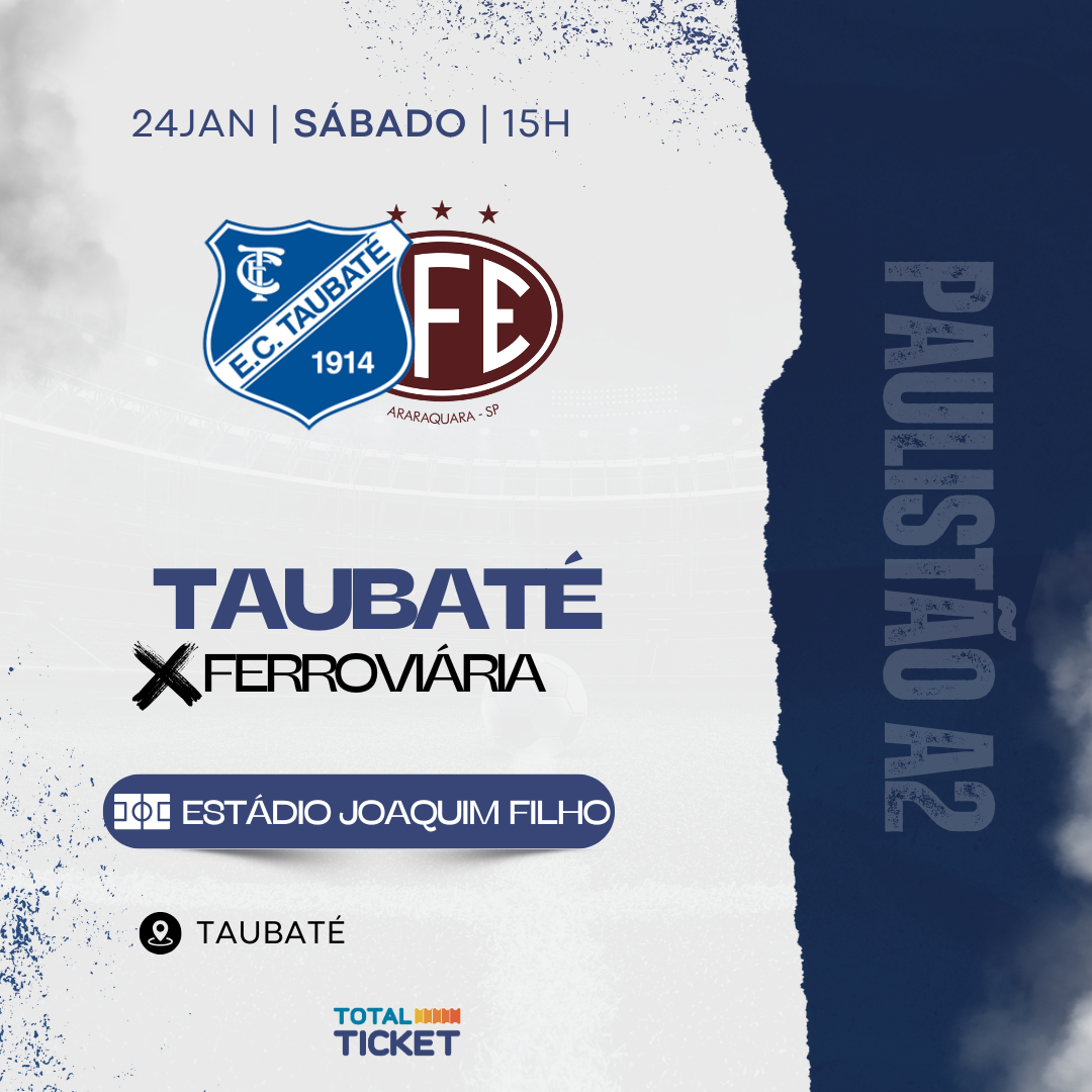 TAUBATÉ X FERROVIARIA