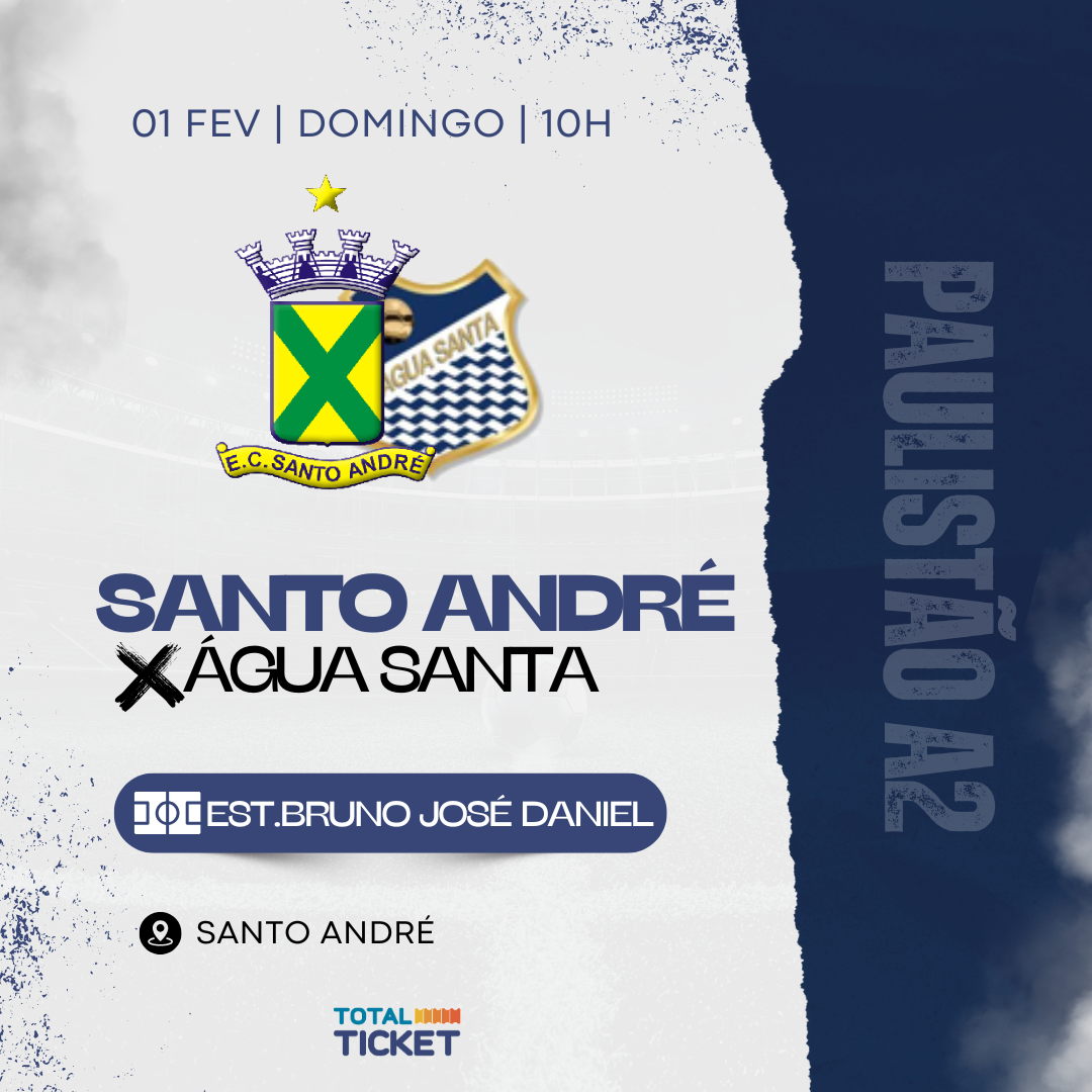 SANTO ANDRÉ X ÁGUA SANTA