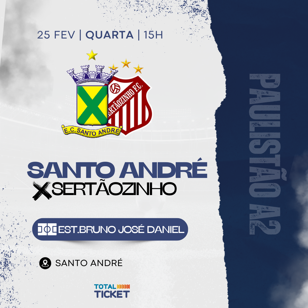 SANTO ANDRÉ X SERTÃOZINHO