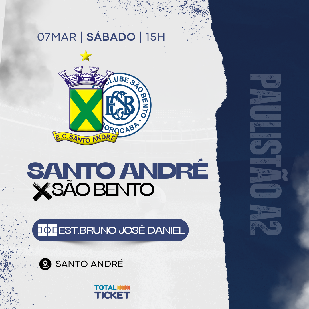 SANTO ANDRÉ X SÃO BENTO