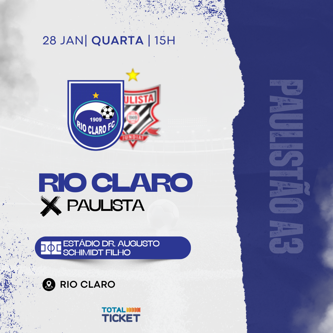 RIO CLARO X PAULISTA