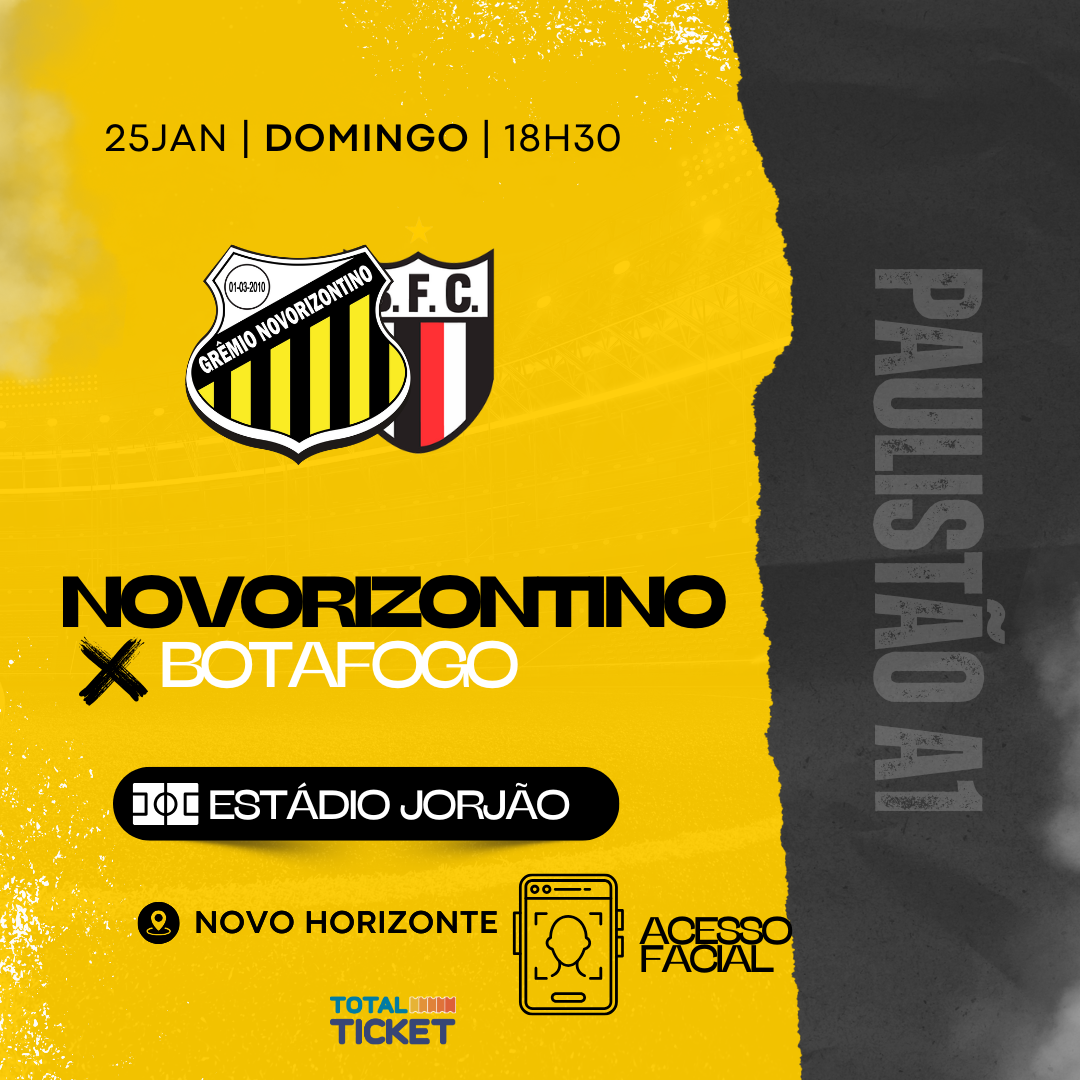 NOVORIZONTINO X BOTAFOGO - SP