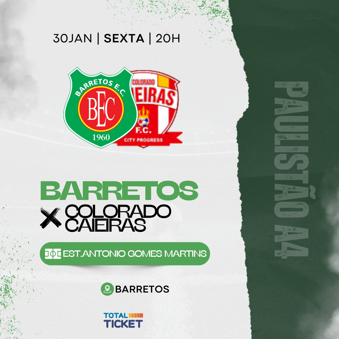 BARRETOS X COLORADO CAIEIRAS