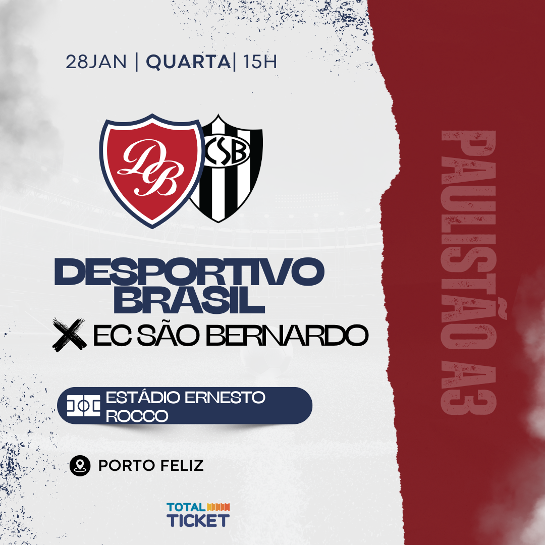 DESPORTIVO BRASIL X EC SÃO BERNARDO