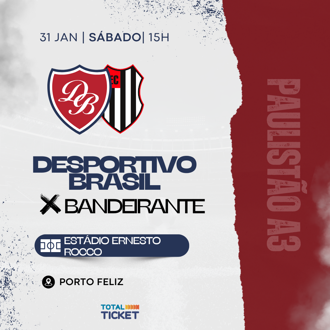 DESPORTIVO BRASIL X BANDEIRANTE