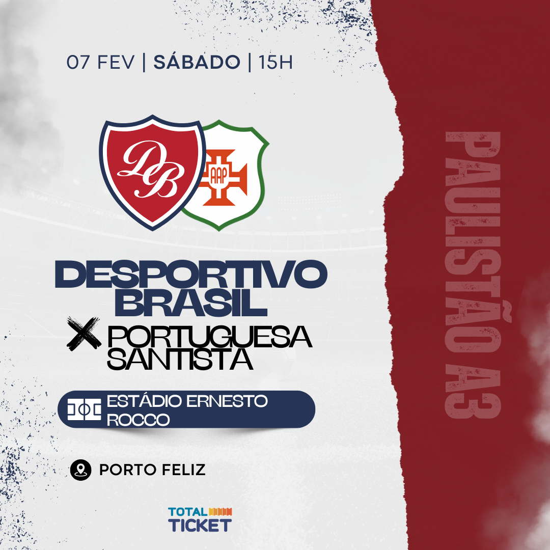 DESPORTIVO BRASIL X AA PORTUGUESA