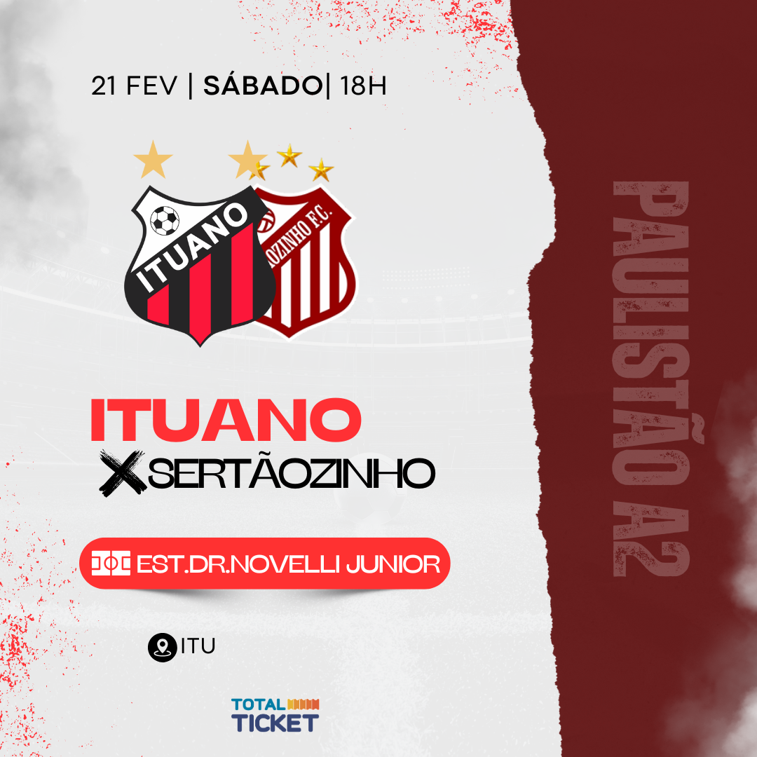 ITUANO X SERTÃOZINHO