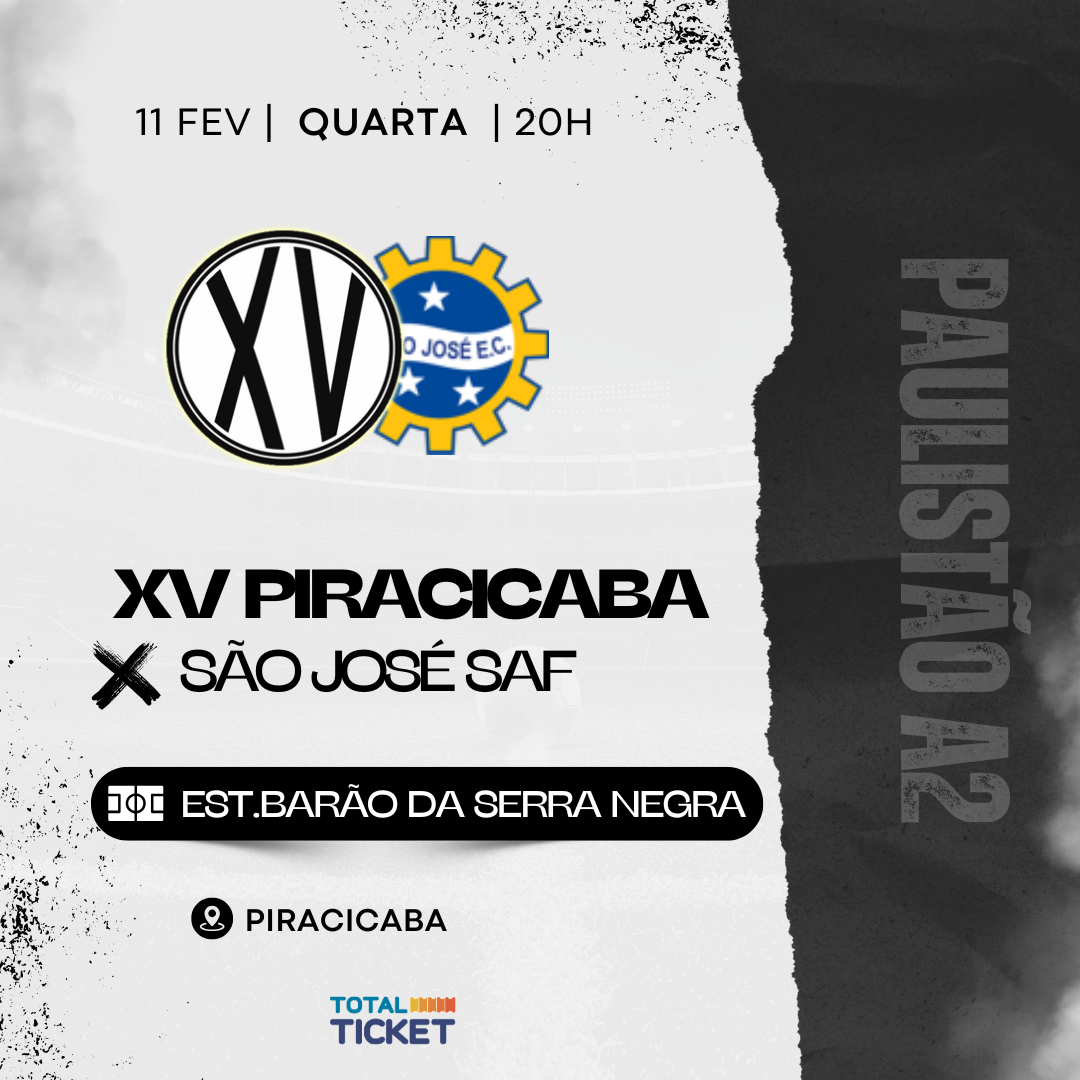 XV DE PIRACICABA X SÃO JOSÉ EC SAF