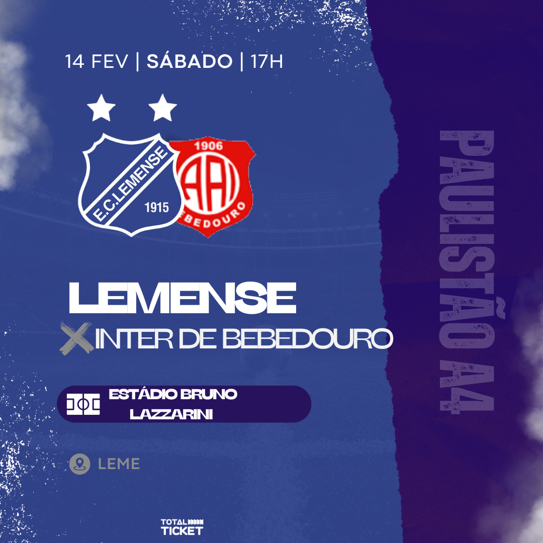 LEMENSE SAF X INTER DE BEBEDOURO
