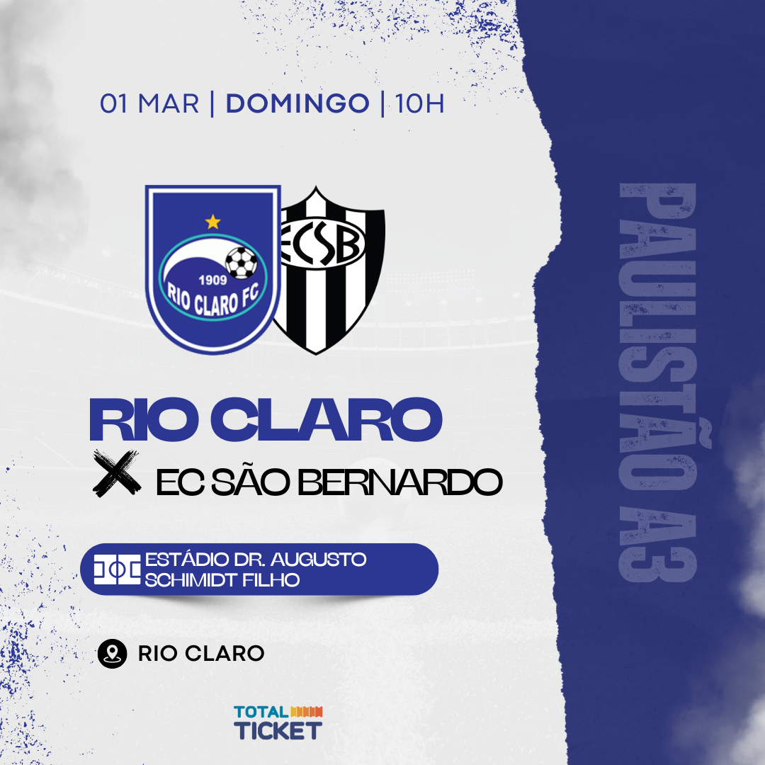 RIO CLARO X EC SÃO BERNARDO