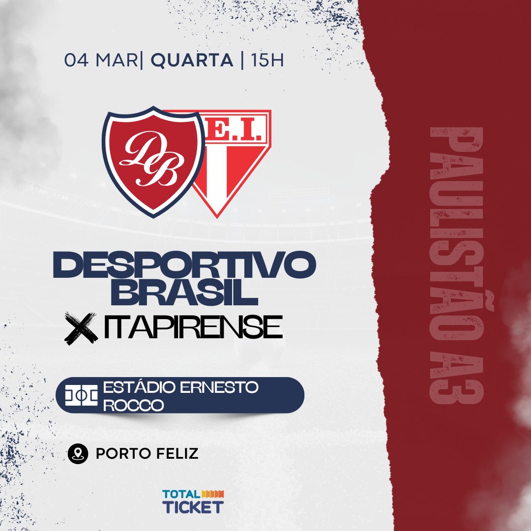 DESPORTIVO BRASIL X ITAPIRENSE