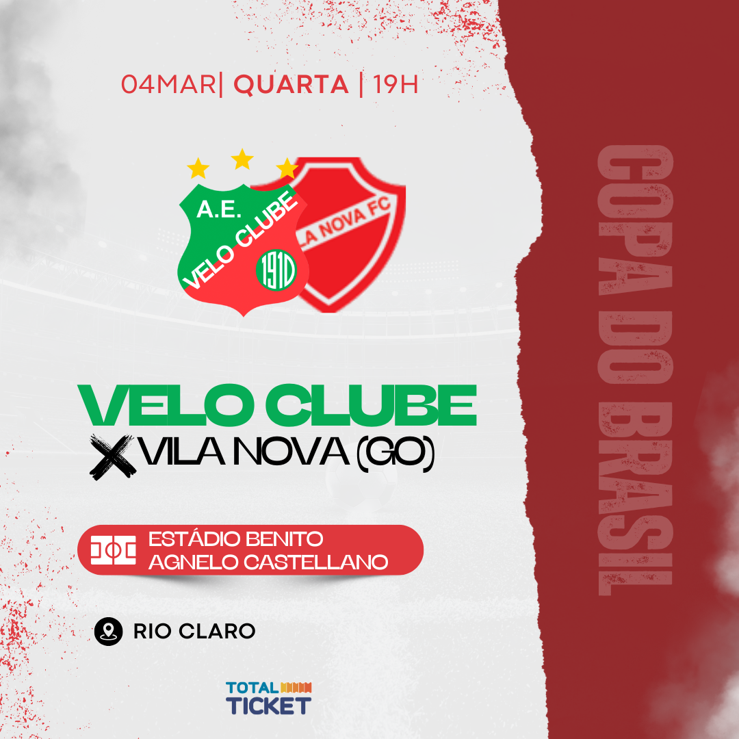 VELO CLUBE X VILA NOVA (GO)