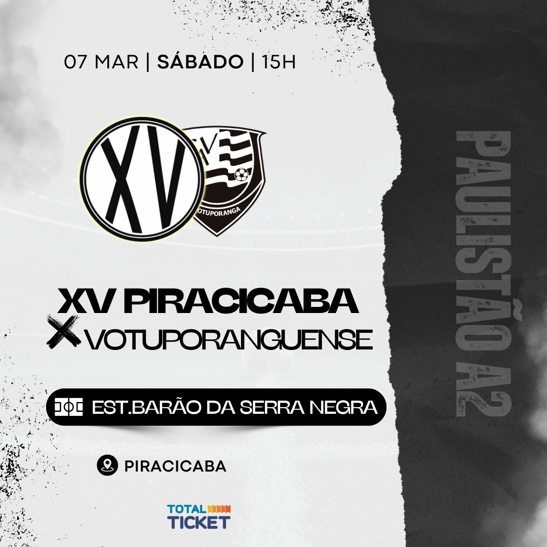 XV DE PIRACICABA X VOTUPORANGUENSE