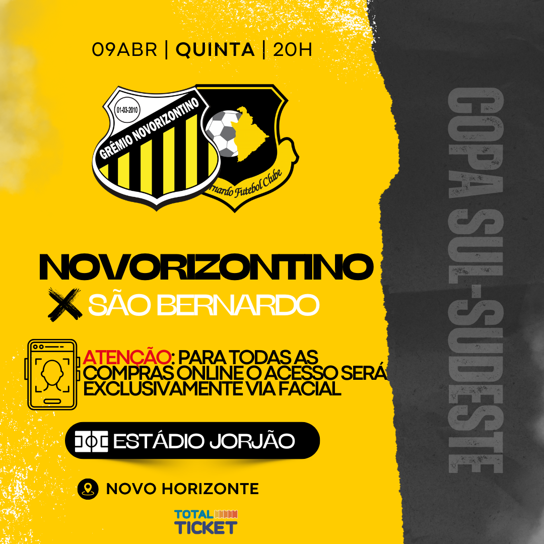 NOVORIZONTINO X SÃO BERNARDO