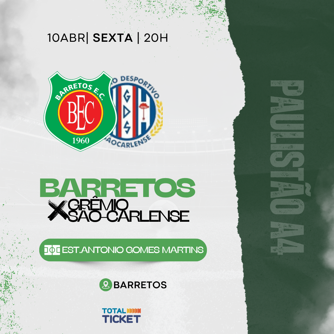 BARRETOS X GRÊMIO SÃO-CARLENSE