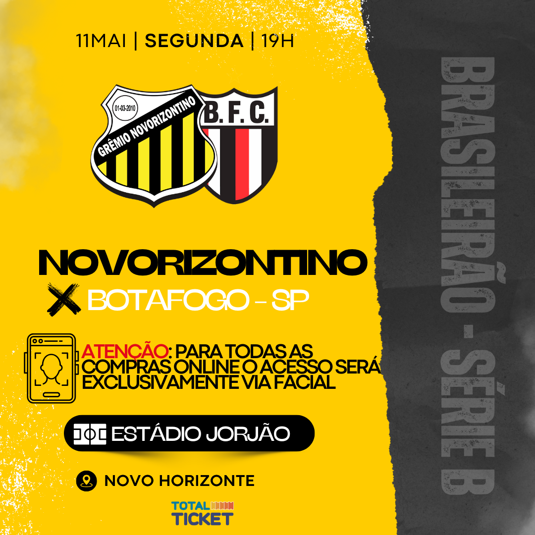 NOVORIZONTINO X BOTAFOGO - SP