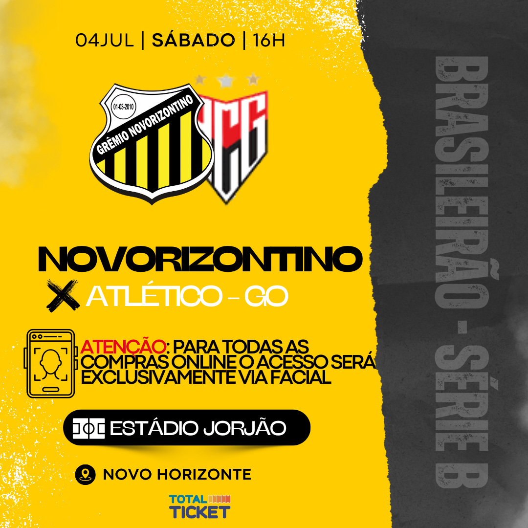 NOVORIZONTINO X ATLÉTICO - GO