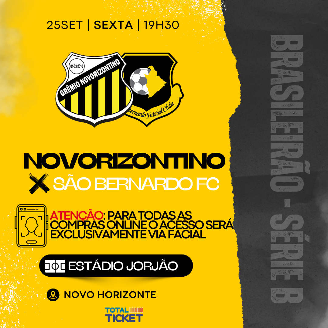 NOVORIZONTINO X SÃO BERNARDO